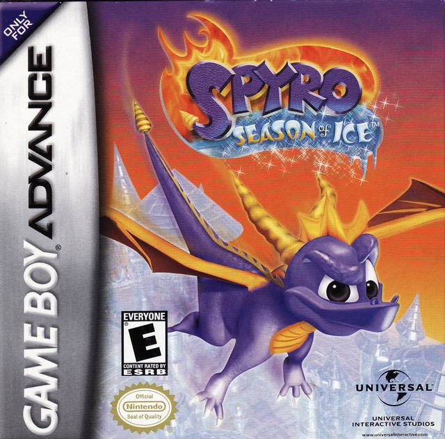 Spyro: Season of Ice - (GBA) Game Boy Advance [Pre-Owned] Video Games Universal Interactive   