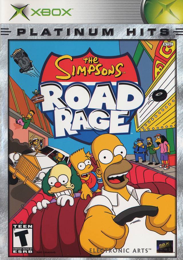 The Simpsons: Road Rage (Platinum Hits) - (XB) Xbox [Pre-Owned] Video Games Electronic Arts   