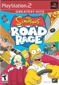 The Simpsons: Road Rage (Greatest Hits) - (PS2) PlayStation 2 [Pre-Owned] Video Games Electronic Arts   