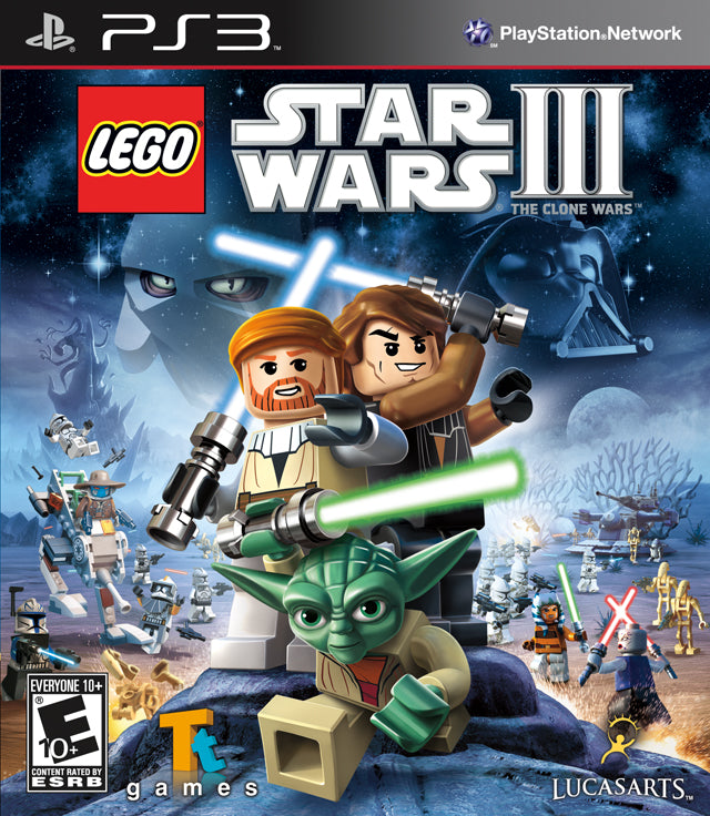 LEGO Star Wars III: The Clone Wars - (PS3) PlayStation 3 [Pre-Owned] Video Games LucasArts   