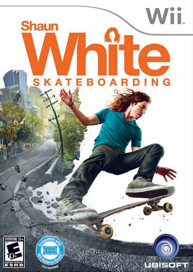 Shaun White Skateboarding - Nintendo Wii Video Games Ubisoft   