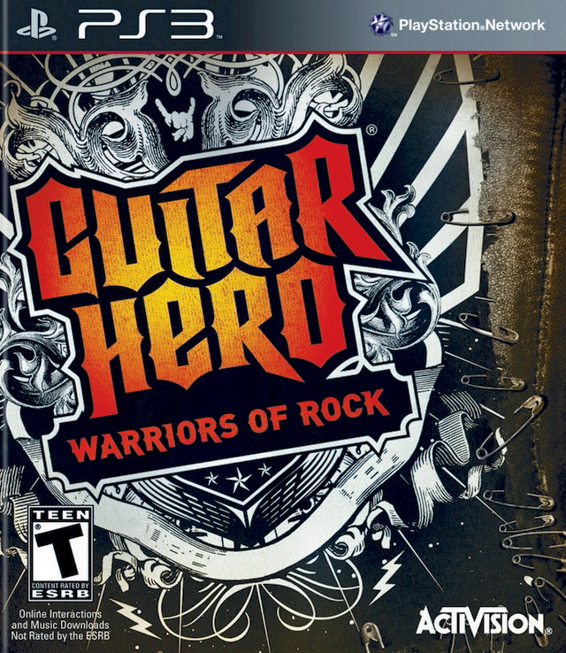 Guitar Hero: Warriors of Rock - (PS3) PlayStation 3 [Pre-Owned] Video Games Activision   