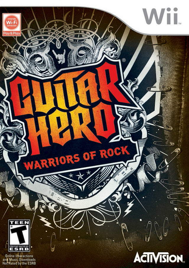 Guitar Hero: Warriors of Rock - Nintendo Wii [Pre-Owned] Video Games Activision   