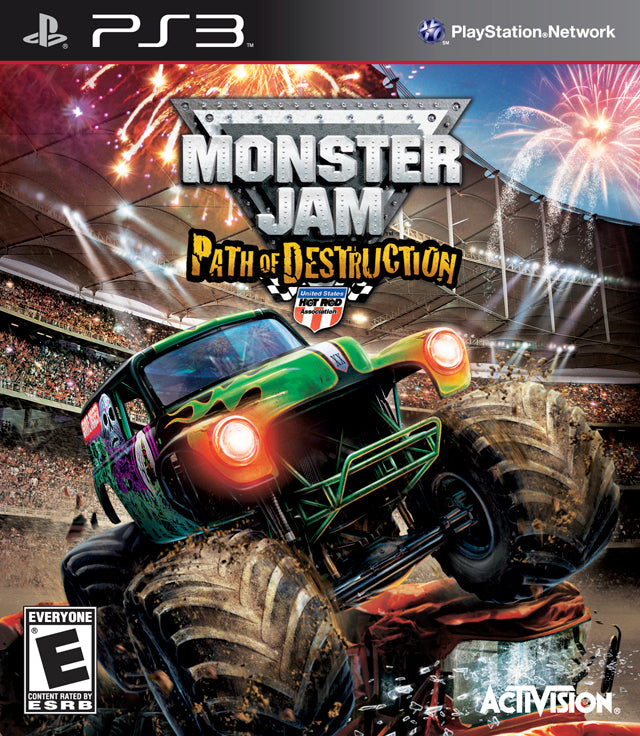 Monster Jam: Path of Destruction - (PS3) PlayStation 3 [Pre-Owned] Video Games Activision   
