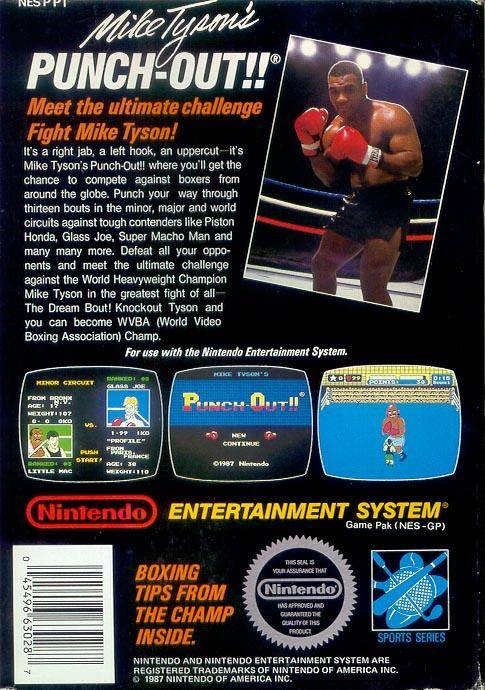 Mike Tyson's Punch-Out!! - (NES) Nintendo Entertainment System [Pre-Owned] Video Games Nintendo   