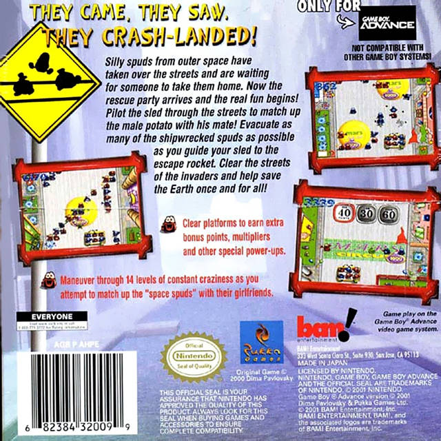 Hot Potato! - (GBA) Game Boy Advance Video Games Bam Entertainment   