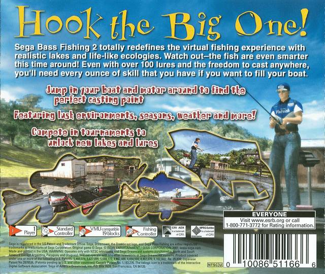 Sega Bass Fishing 2, 2001 [Sega Dreamcast]