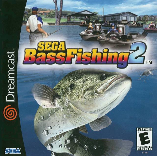 Sega Bass Fishing 2 - (DC) SEGA Dreamcast Video Games Sega   
