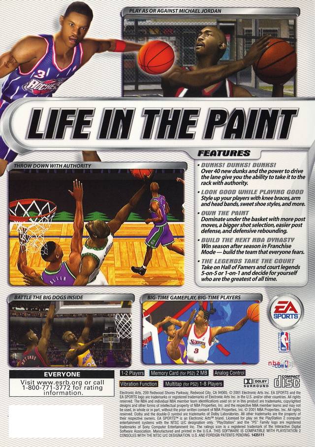 NBA Live 2002 - (PS2) PlayStation 2 [Pre-Owned] Video Games Electronic Arts   