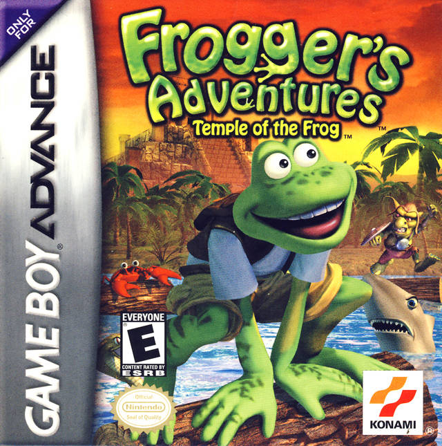 Frogger's Adventures: Temple of the Frog - (GBA) Game Boy Advance [Pre-Owned] Video Games Konami   