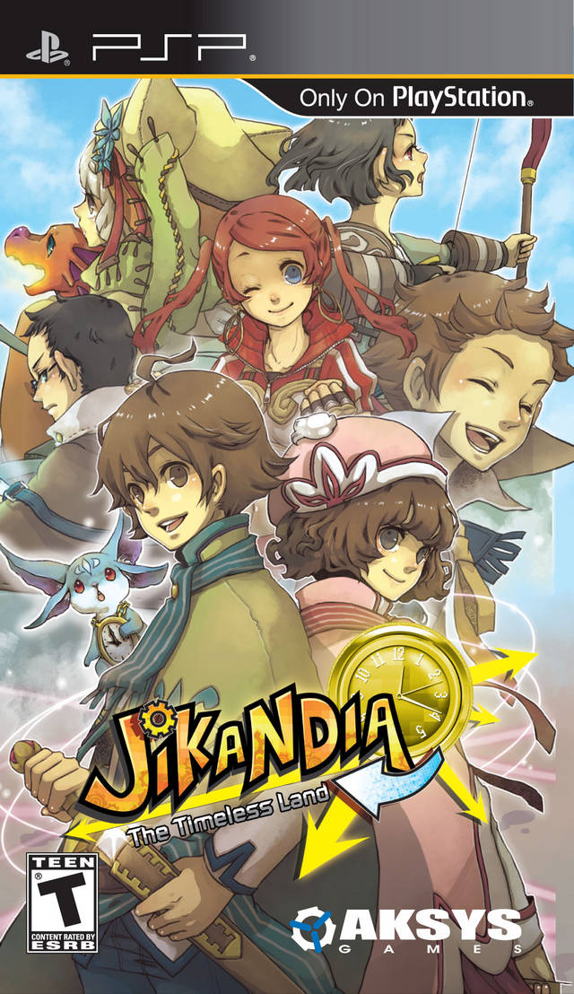 Jikandia: The Timeless Land - Sony PSP Video Games Aksys Games   