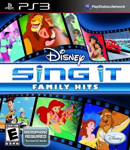 Disney Sing It: Family Hits - (PS3) PlayStation 3 [Pre-Owned] Video Games Disney Interactive Studios   