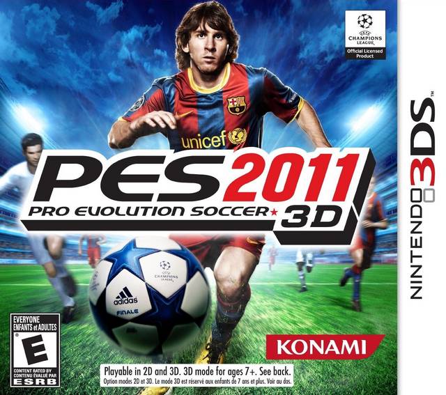 Pro Evolution Soccer 2011 3D - Nintendo 3DS [Pre-Owned] Video Games Konami   