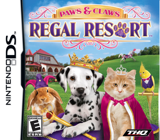 Paws & Claws Regal Resort - Nintendo DS Video Games THQ   