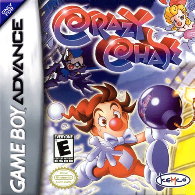 Crazy Chase - (GBA) Game Boy Advance Video Games Kemco   