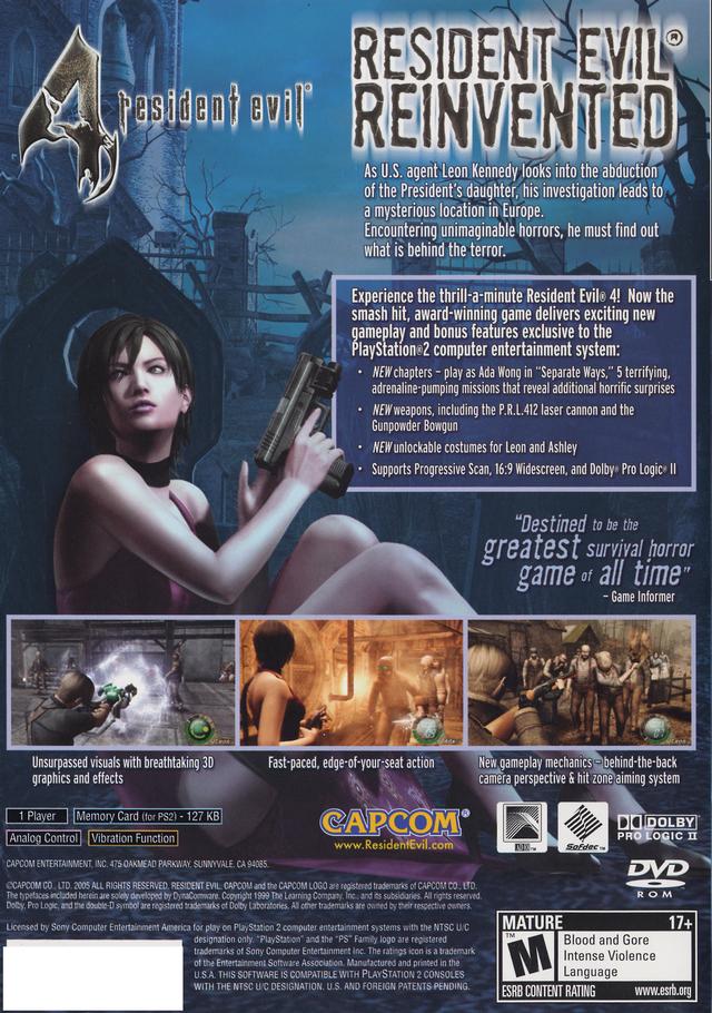 Resident Evil 4 - (PS2) PlayStation 2 [Pre-Owned] Video Games Capcom   