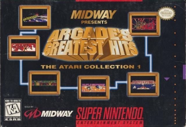 Midway Presents Arcade's Greatest Hits: The Atari Collection 1 - (SNES) Super Nintendo [Pre-Owned] Video Games Midway   