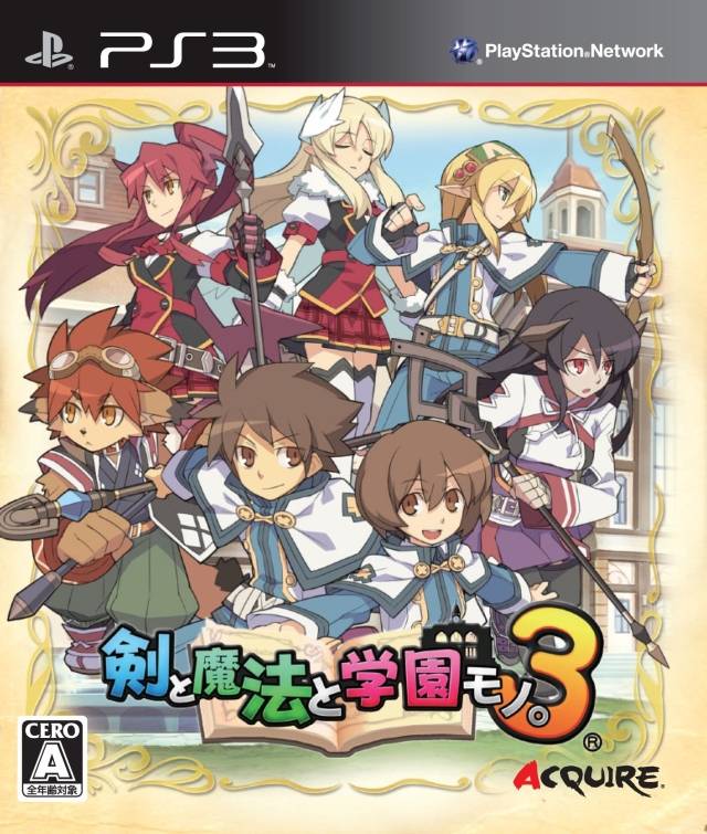 Ken to Mahou to Gakuen Mono. 3 - (PS3) PlayStation 3 [Pre-Owned] (Japanese Import) Video Games Acquire   
