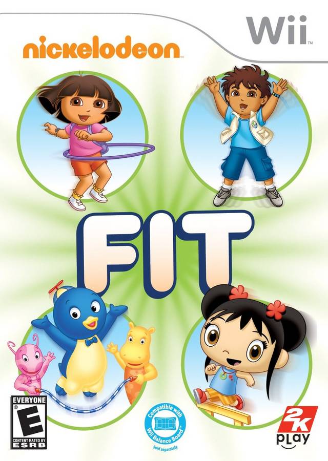 Nickelodeon Fit - Nintendo Wii [Pre-Owned] Video Games 2K Games   