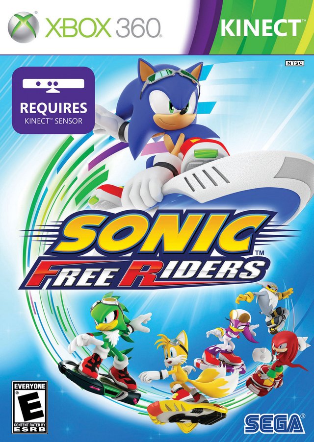 Sonic Free Riders (Kinect Required) - Xbox 360 [Pre-Owned] | J&L Game