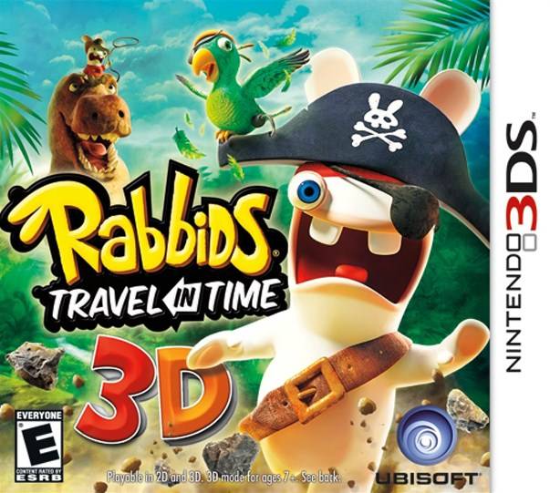 Rabbids Travel in Time 3D - Nintendo 3DS [Pre-Owned] Video Games Ubisoft