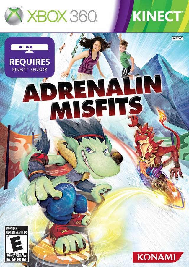 Adrenalin Misfits (Kinect Required) - Xbox 360 [Pre-Owned] Video Games Konami   