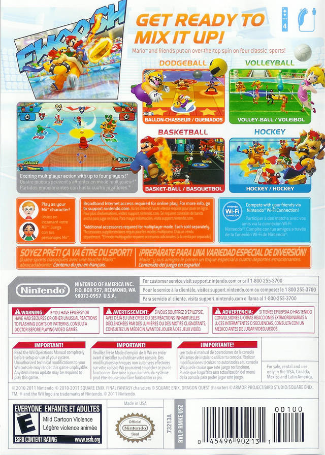 Mario Sports Mix - Nintendo Wii Video Games Nintendo   