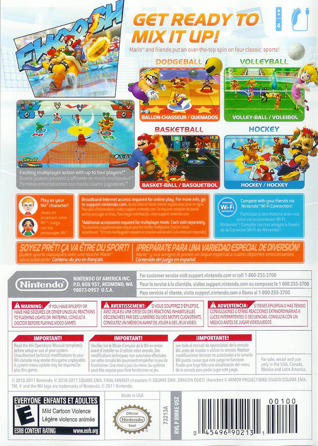 Mario Sports Mix - Nintendo Wii [Pre-Owned] Video Games Nintendo   
