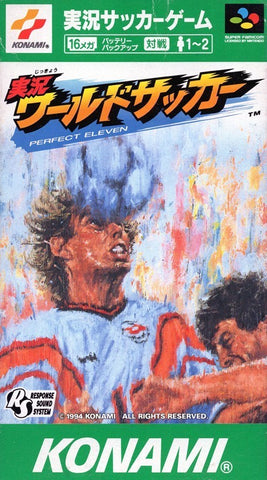 Jikkyou World Soccer: Perfect Eleven - Super Famicom (Japanese Import) [Pre-Owned] Video Games Konami   