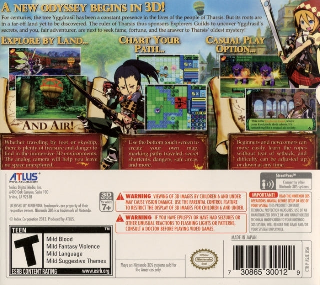 Etrian Odyssey IV: Legends of the Titan (w/ Music CD & Design Book) - Nintendo 3DS Video Games Atlus   