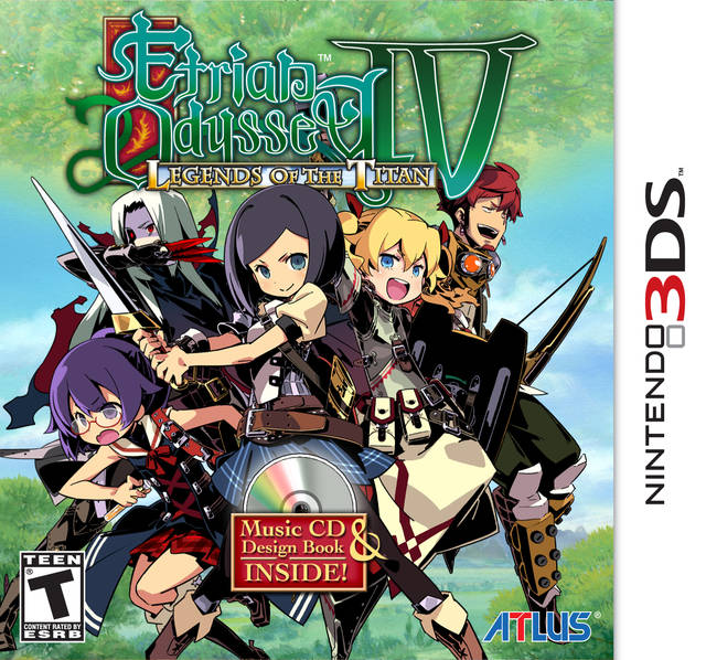 Etrian Odyssey IV: Legends of the Titan - Nintendo 3DS [Pre-Owned] Video Games Atlus   