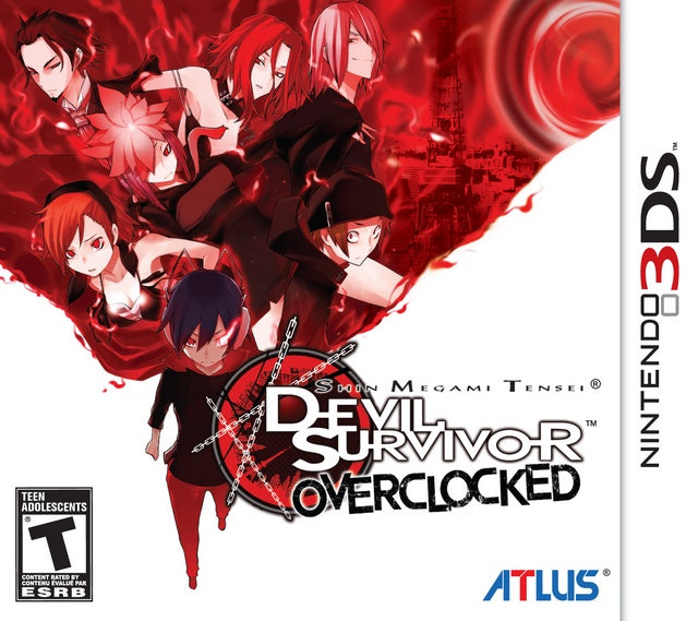 Shin Megami Tensei: Devil Survivor Overclocked - Nintendo 3DS Video Games Atlus   