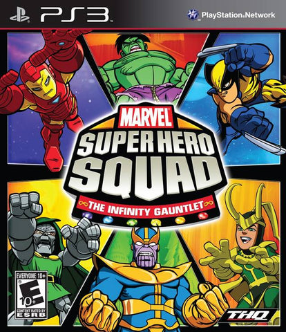 Marvel Super Hero Squad: The Infinity Gauntlet - (PS3) PlayStation 3 [Pre-Owned] Video Games THQ   