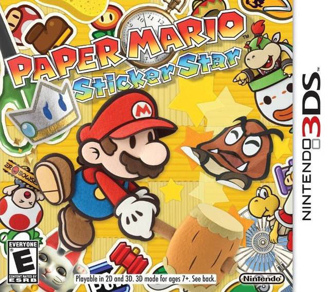 Paper Mario: Sticker Star - Nintendo 3DS [Pre-Owned] Video Games Nintendo   