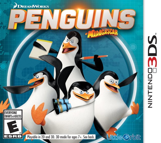 Penguins of Madagascar - Nintendo 3DS Video Games Little Orbit   