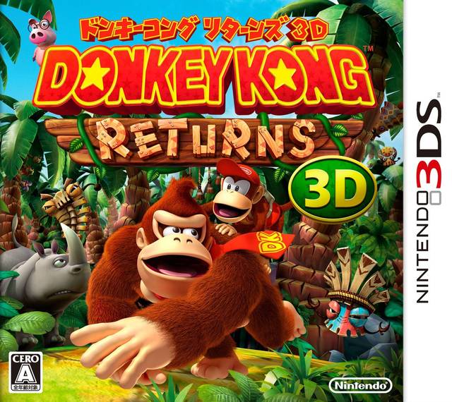 Donkey Kong Country Returns 3D - Nintendo 3DS [Pre-Owned] (Japanese Import) Video Games Nintendo   
