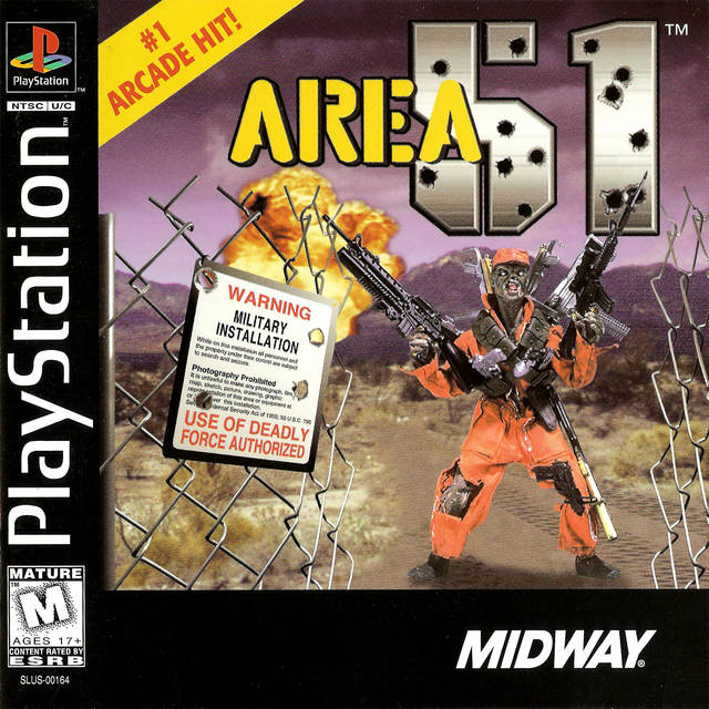Area 51 - (PS1) PlayStation 1 [Pre-Owned] Video Games Midway   