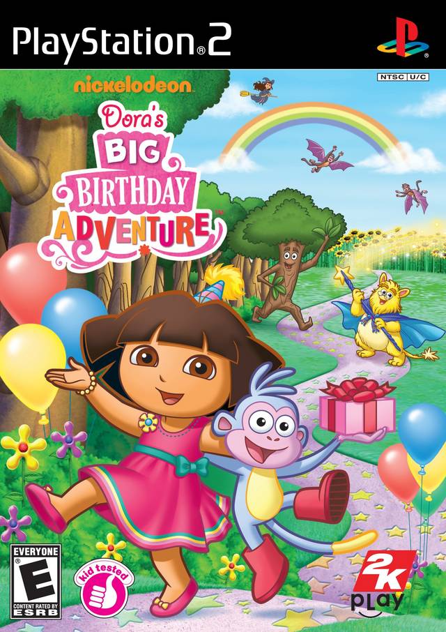 Dora's Big Birthday Adventure - (PS2) PlayStation 2 Video Games Take-Two Interactive   