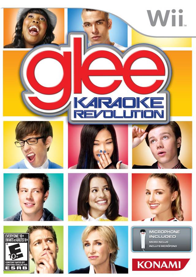 Karaoke Revolution Glee (Game Only) - Nintendo Wii [Pre-Owned] Video Games Konami   
