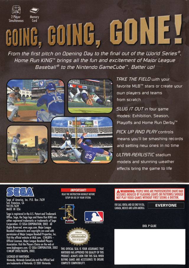 Home Run King - (GC) GameCube [Pre-Owned] Video Games Sega   