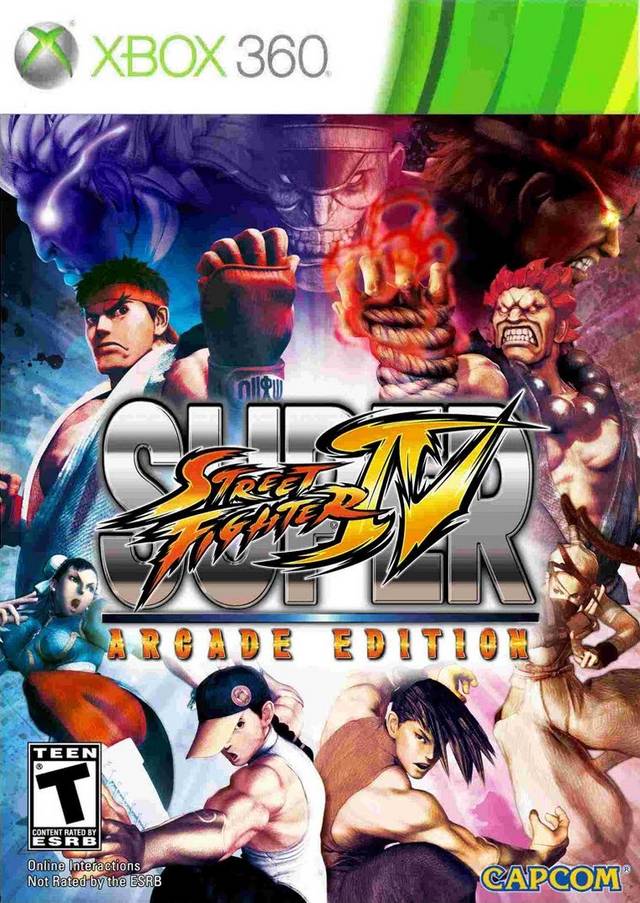Super Street Fighter IV: Arcade Edition - Xbox 360 Video Games Capcom   