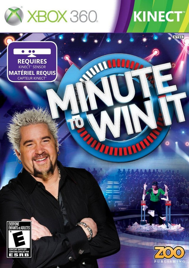 Minute to Win It (Kinect Required) - Xbox 360 [Pre-Owned] Video Games Zoo Games   
