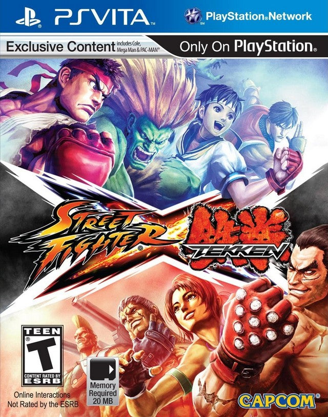 Street Fighter X Tekken - (PSV) PlayStation Vita Video Games Capcom   