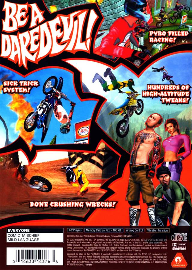 Freekstyle - PlayStation 2 Video Games EA Sports Big   