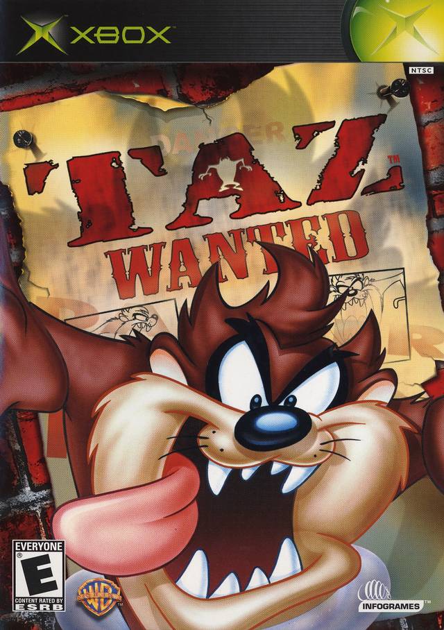 Taz Wanted - Xbox Video Games Infogrames   