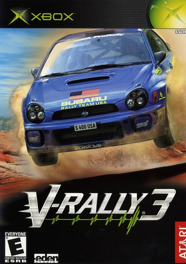V-Rally 3 - Xbox Video Games Atari SA   