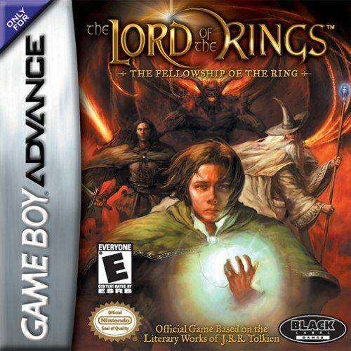 The Lord of the Rings: The Fellowship of the Ring - (GBA) Game Boy Advance [Pre-Owned] Video Games Black Label Games   