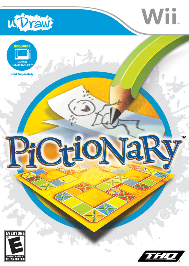 uDraw: Pictionary - Nintendo Wii [Pre-Owned] Video Games THQ   
