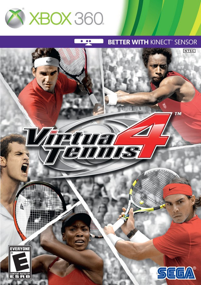 Virtua Tennis 4 - Xbox 360 Video Games Sega   