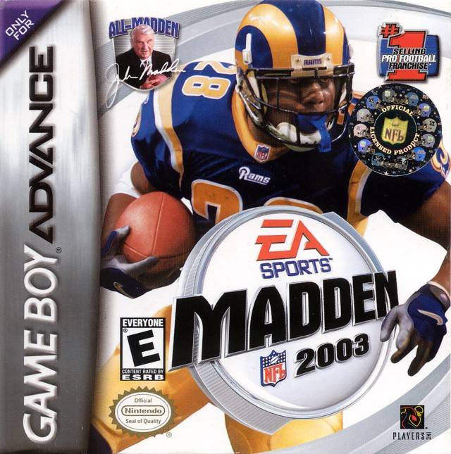 Madden NFL 2003 - (GBA) Game Boy Advance [Pre-Owned] Video Games EA Sports   